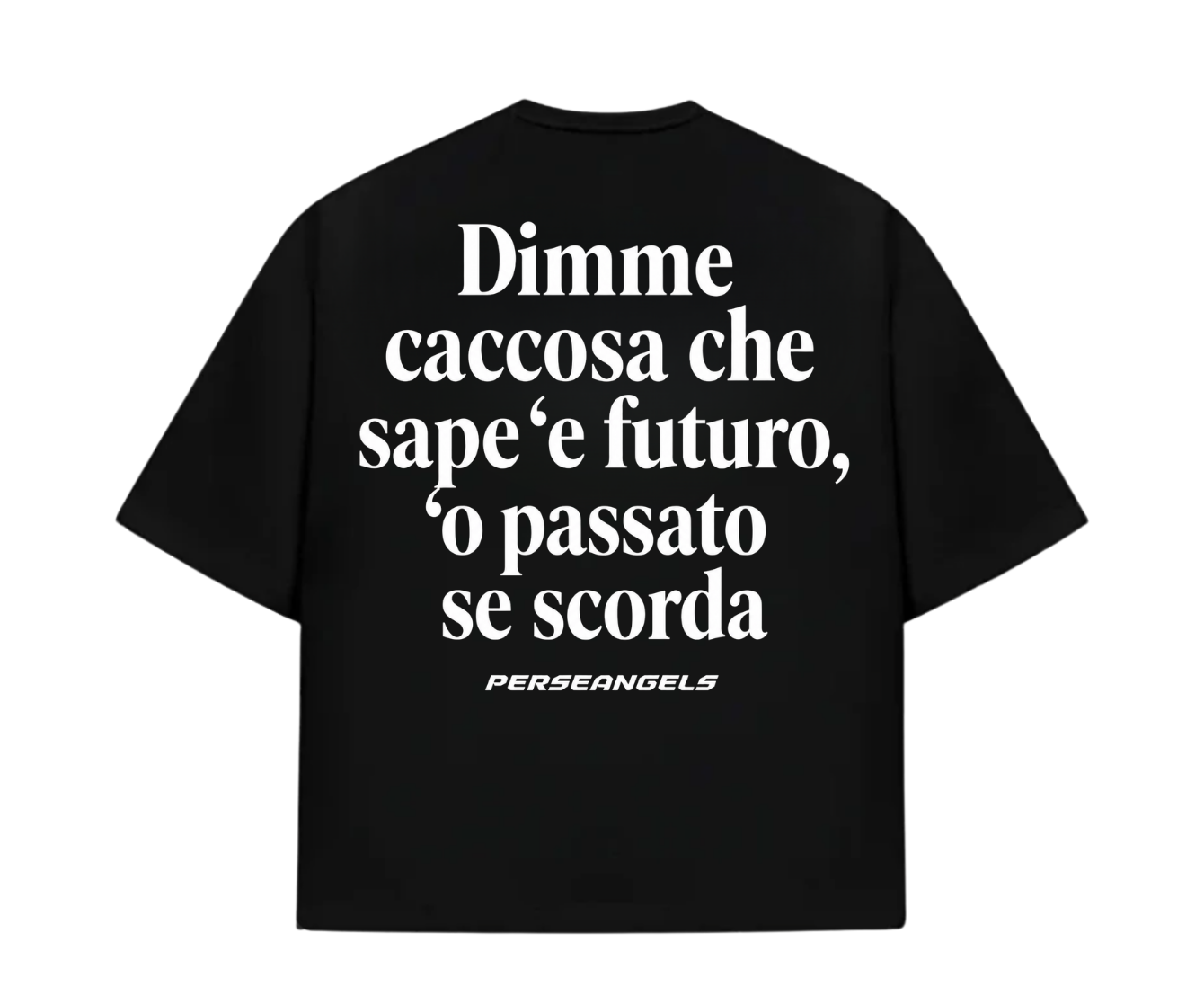 T-Shirt Cropped "TEXT YOU FEEL" DIMME CACCOSA Azure/Red/Yellow/Black