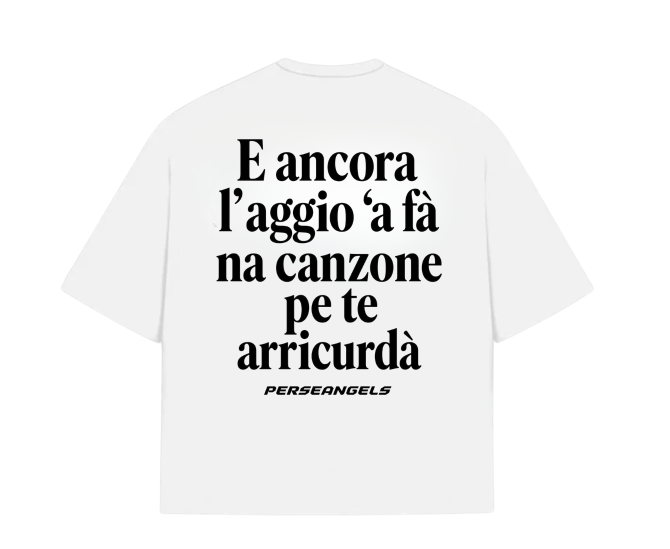 T-Shirt Cropped "TEXT YOU FEEL" E ANCORA L'AGGIO Azure/Red/Yellow/Black