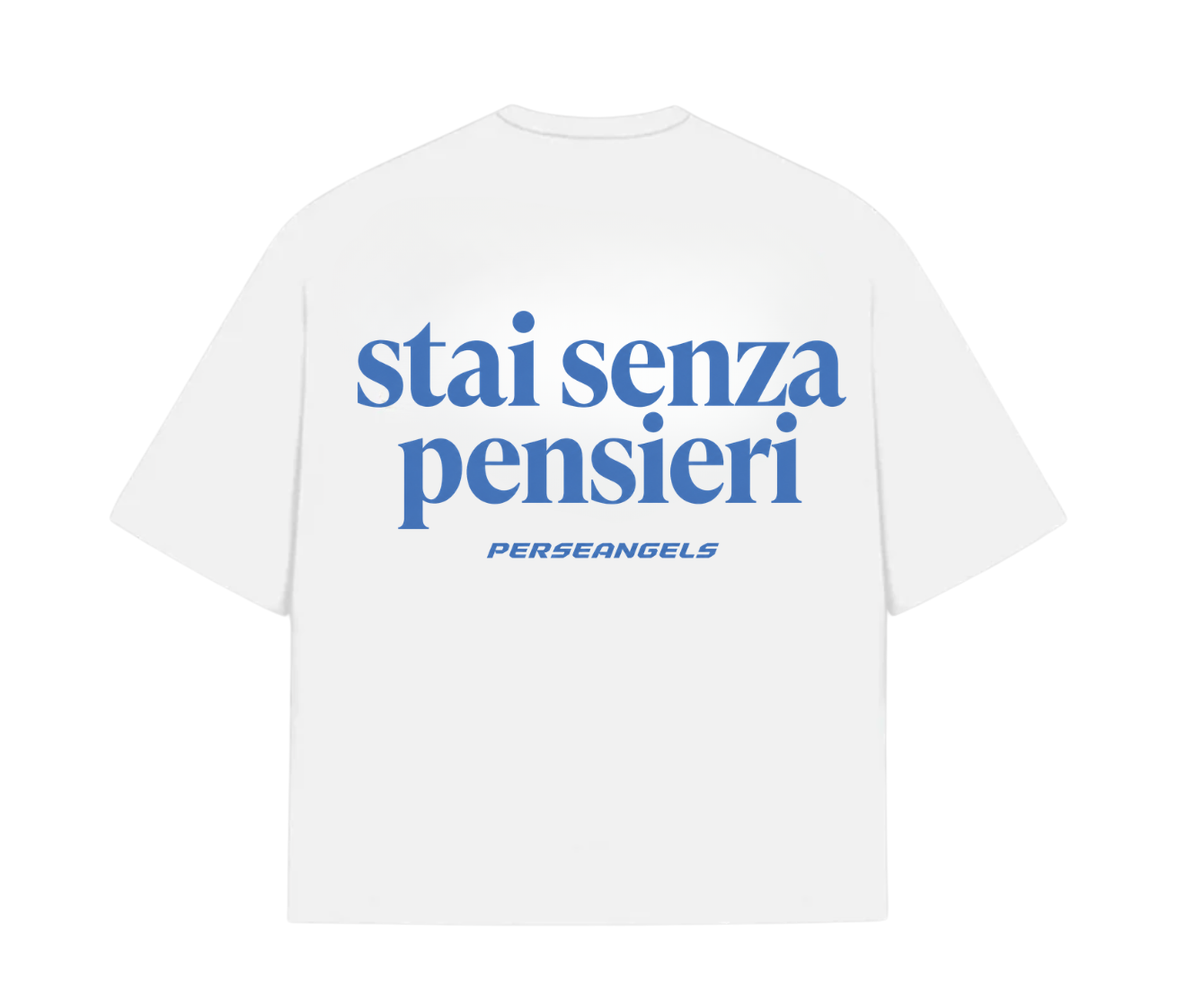 T-Shirt Cropped "TEXT YOU FEEL" STA SENZA PENSIERI Azure/Red/Yellow/Black