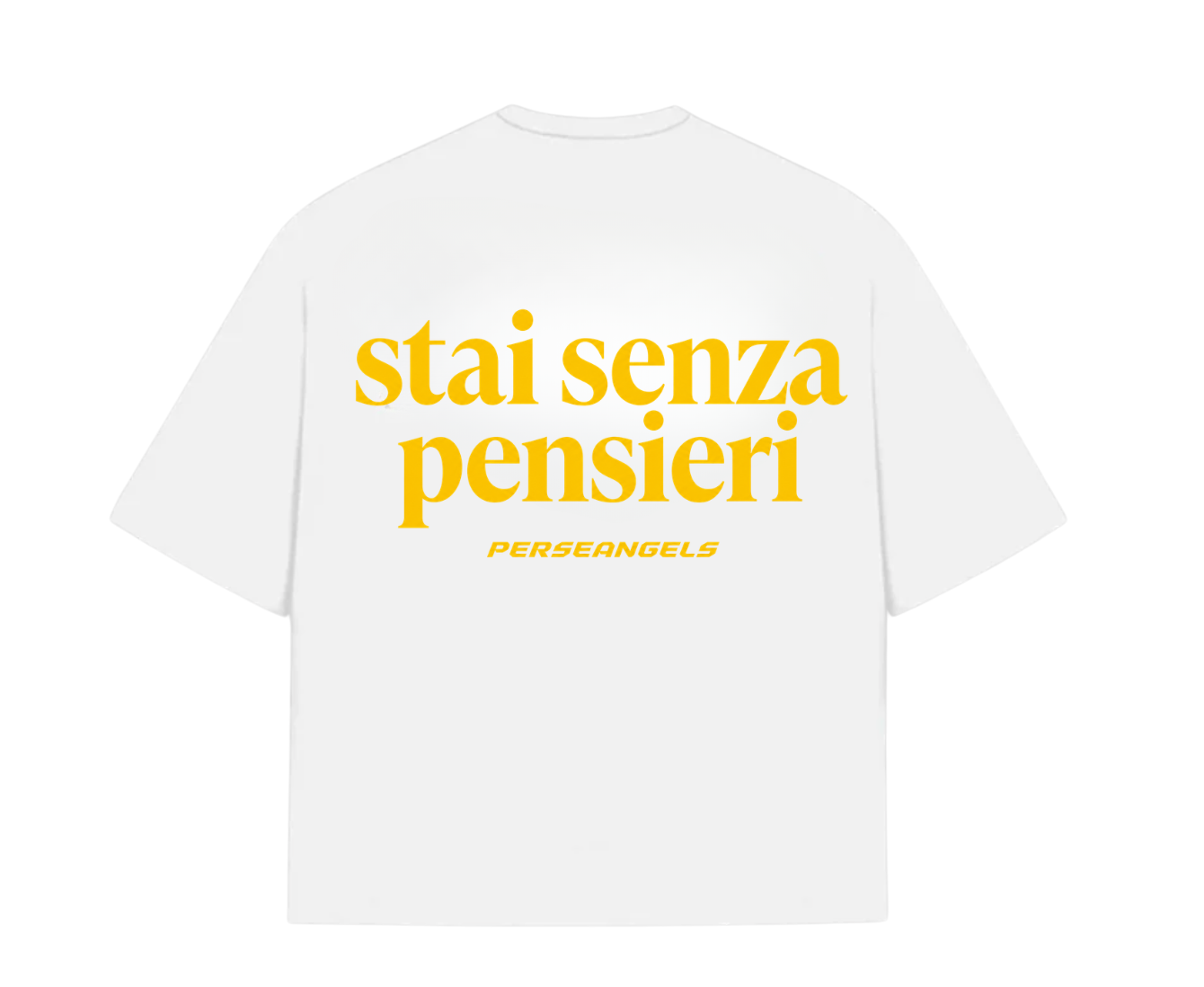 T-Shirt Cropped "TEXT YOU FEEL" STA SENZA PENSIERI Azure/Red/Yellow/Black