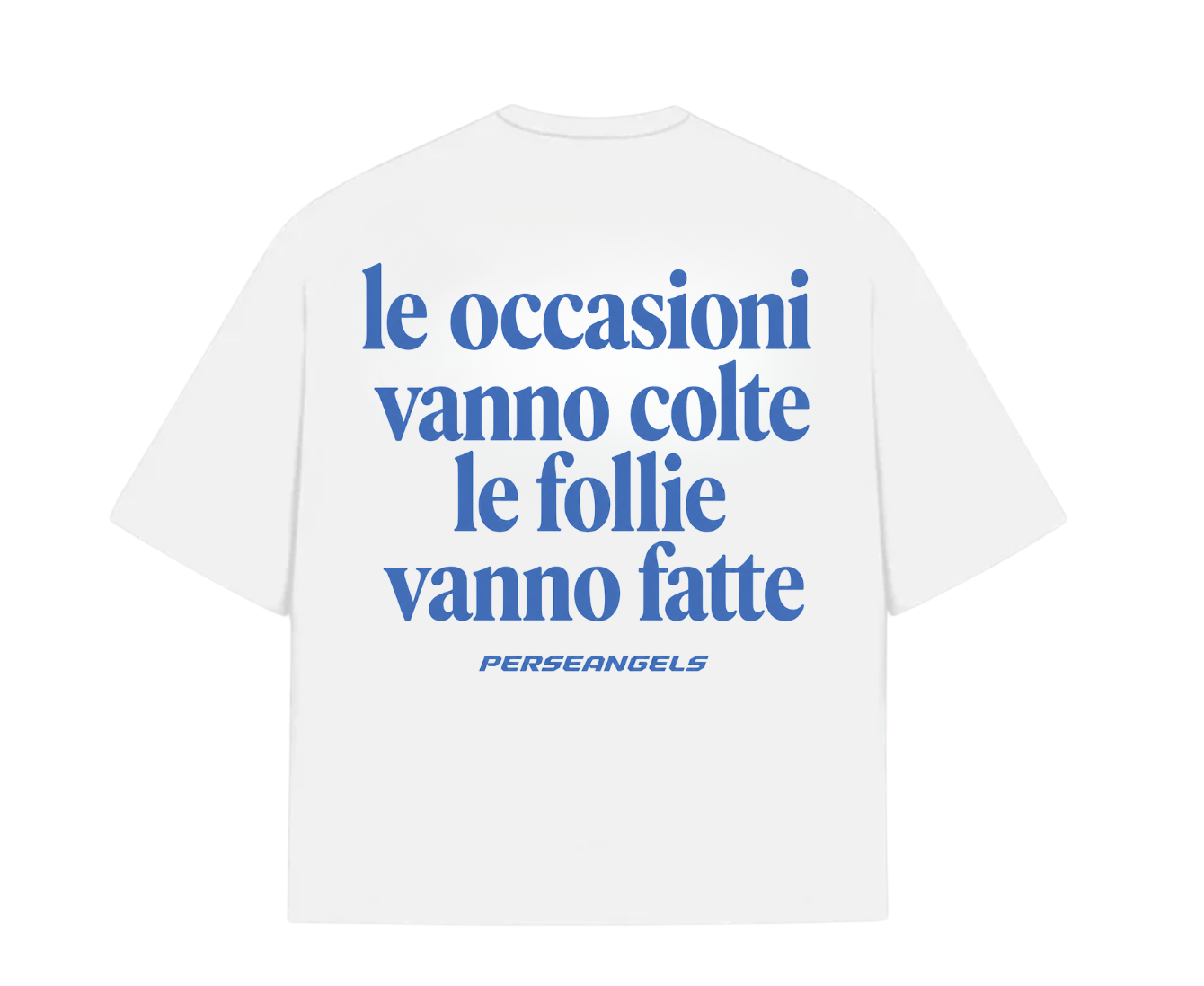 T-Shirt Cropped "TEXT YOU FEEL" LE OCCASSIONI Azure/Red/Yellow/Black