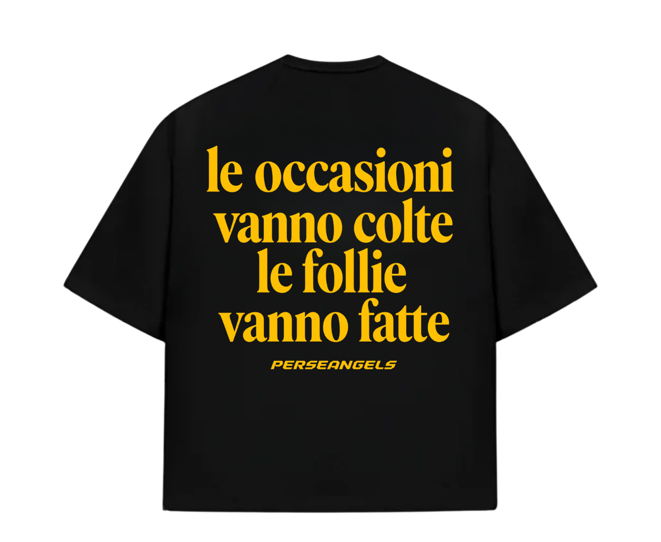 T-Shirt Cropped "TEXT YOU FEEL" LE OCCASSIONI Azure/Red/Yellow/Black